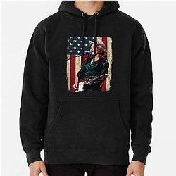 Vintage American Flag Bonnie Raitt Legend Pullover Hoodie