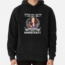 Everybody Has An Addiction Mine Just Happens To Be Bonnie Raitt Vintage Pullover Hoodie