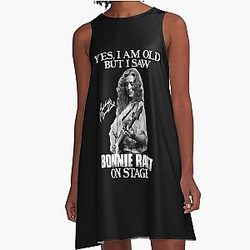 Yes I'm Old But I Saw Bonnie Raitt On Stage  A-Line Dress