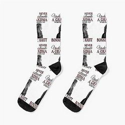 Never Underestimate a Grandma who listens to Bonnie Raitt Socks
