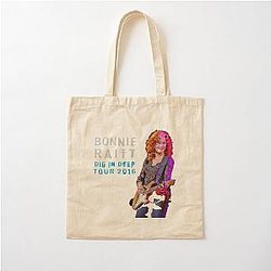 HITS BONNIE RAITT DIG IN DEEP LIVE Cotton Tote Bag