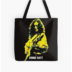 Bonnie Raitt. Bonnie Lynn Raitt. American blues singer All Over Print Tote Bag