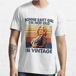 Retro Bonnie Raitt Girl I'm Not Old I'm Vintage Essential T-Shirt
