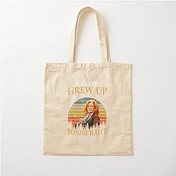 Some Of Us Grew Up Listening To Bonnie Raitt The Cool Ones Still Do Vintage  Cotton Tote Bag