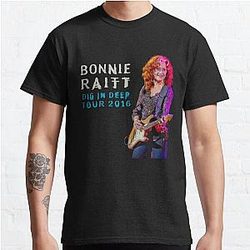 HITS BONNIE RAITT DIG IN DEEP LIVE Classic T-Shirt
