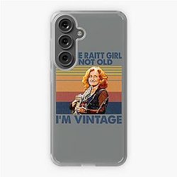 Retro Bonnie Raitt Girl I'm Not Old I'm Vintage  Samsung Galaxy Soft Case