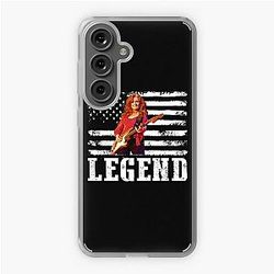 Distressed American Flag Bonnie Raitt Music Legend Samsung Galaxy Soft Case