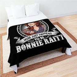 Everybody Has An Addiction Mine Just Happens To Be Bonnie Raitt Vintage Comforter