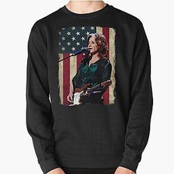 Vintage American Flag Bonnie Raitt Legend Pullover Sweatshirt
