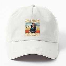 Retro Yes I'm Old But I Saw Bonnie Raitt On Stage Dad Hat