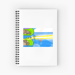 Bopl Battle Deshacerse de su diseño de cobre interior Bopl Battle Notebook