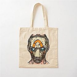 Borderlands 3 Psycho Mask Cotton Tote Bag