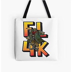 FL4K The Beastmaster Borderlands 3 Rakk Attack! All Over Print Tote Bag