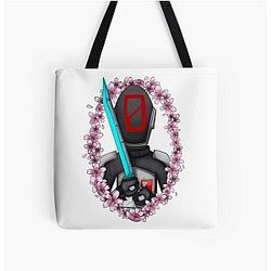 Borderlands Zer0 Cherry Blossom All Over Print Tote Bag