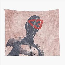 GRENZEN Zer0 Emotion - Heart Emoticon Tapestry