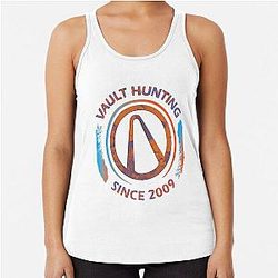 Borderlands Vault Hunting Racerback Tank Top