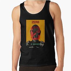 Zer0 Vintage Borderlands Topo Gráfico do Tanque