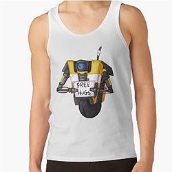 Borderlands Free Hugs Claptrap Tank Top