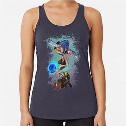 Borderlands 2 Maya die Siren Splatter Tee Racerback Tank Top