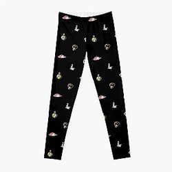 Borderlands weapon trinkets pattern Leggings