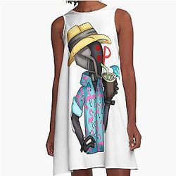 Borderlands Summer Zer0 A-Line Dress