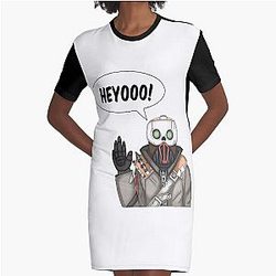 Borderlands Steve Graphic T-Shirt jurk