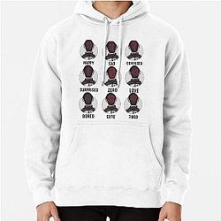 Borderlands Zer0 Gesichtsausdrücke Pullover Hoodie