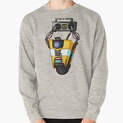 Borderlands Boombox Claptrap Pullover Sweatshirt
