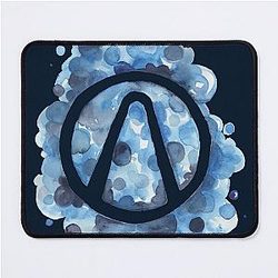 Borderlands Kluis symbool aquarel muis pad