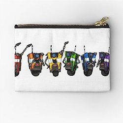 Borderlands Claptrap Regenboog - Horizontale Zipper Pouch