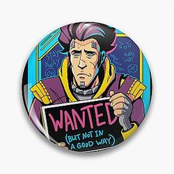 van Timothy Wanted (maar niet op een goede manier) Lawrence - Volledige kleur - Borderlands fan art. Pin