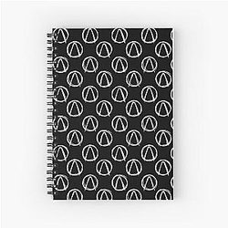 Borderlands Logo Muster Spiral Notizbuch