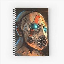 Psycho - Borderlands Spiral-Notebook