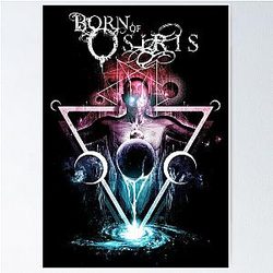 Born of Osiris - Abstract Chaos Poster
