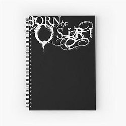 born of osiris  Spiral Notebook
