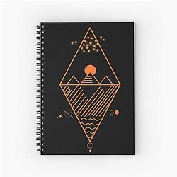 Osiris Classic T-Shirt -Vector Art Spiral Notebook
