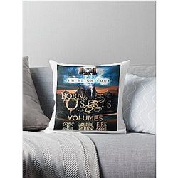 born of osiris the new reign tour 2017 Throw Pillow