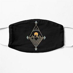 Osiris (three pyramids of Giza)  Flat Mask