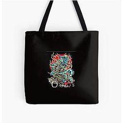 Logo Band Born Of Osiris All Over Print Tote Bag