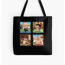 The Boss Baby Squad All Print Tote Bag