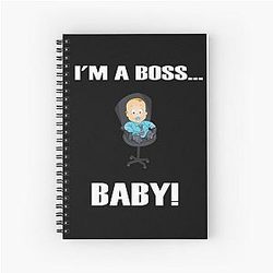 I'm a Boss Baby Spiral Notebook