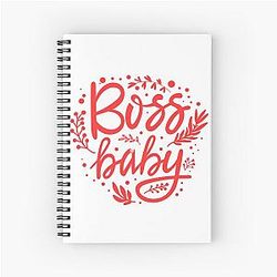Boss Baby Classic T-Shirt Spiral Notebook