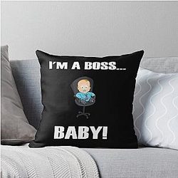 I'm Boss Baby Throw Pillow