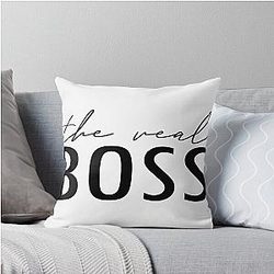 The Boss Baby T-Shirt Throw Pillow