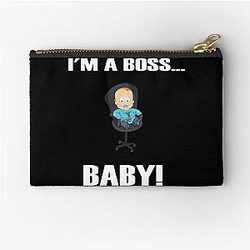 I'm a Boss Baby Zipper Pouch