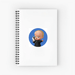 Baby Executive Boss Baby Notebook