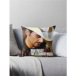 Brad Paisley This Country Music Throw Pillow