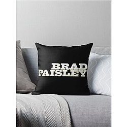 Brad Paisley Throw Pillow