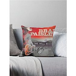 Brad Paisley Time Wasted Throw Pillow