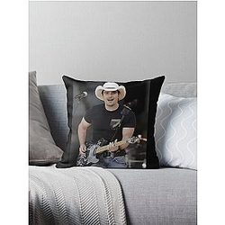 Brad Paisley Throw Pillow